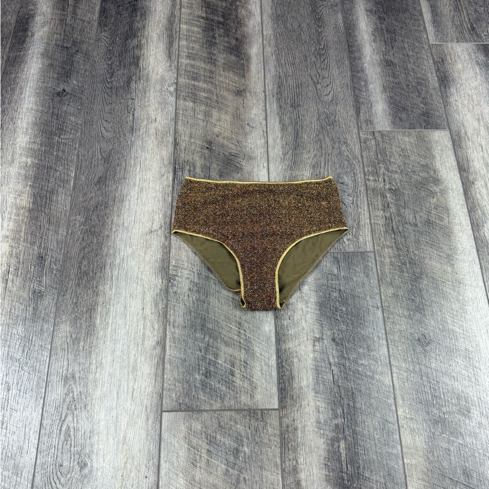 Oseree‎ Bronze Sparkle Bikini Bottoms